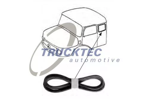 Trim/Protection Strip, side window