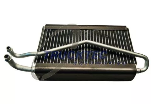 Evaporator, air conditioning
