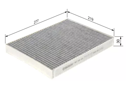 BOSCH Filter, cabin air (1987432431)