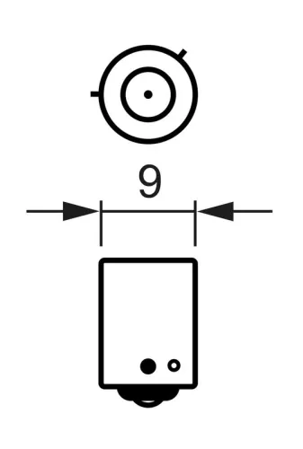 BOSCH Bulb, direction indicator (1987302533)