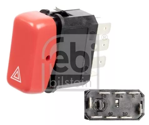 1x Hazard Warning Light Switch