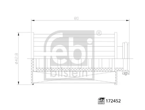 FEBI BILSTEIN 1x Urea Filter (172452)