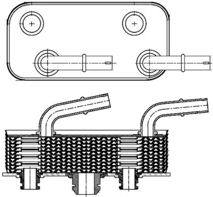 Oil Cooler, automatic transmission
