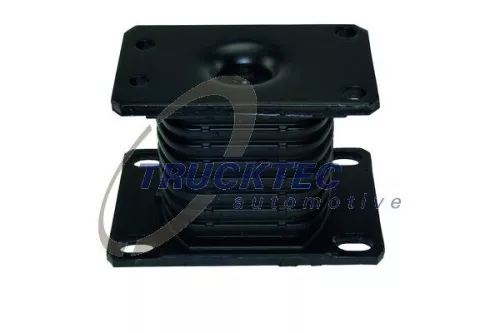 Mounting, leaf spring