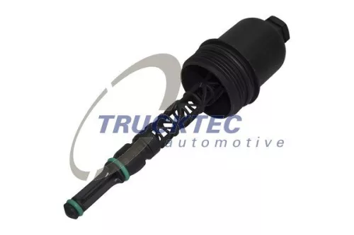 Cap, oil filter housing