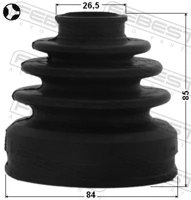 FEBEST Bellow Kit, drive shaft (0115-GSX30RHT)