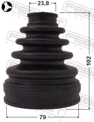 FEBEST Bellow, drive shaft (0115-MCV30)