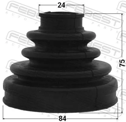 FEBEST Bellow, drive shaft (0117-MCU10R)