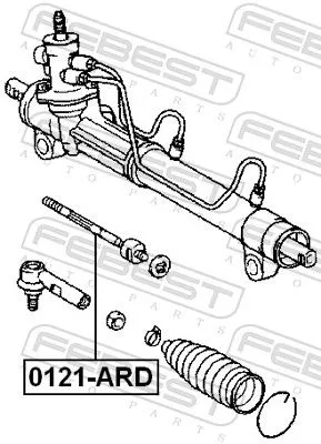 FEBEST Inner Tie Rod (0122-ARD)