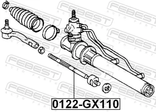 FEBEST Inner Tie Rod (0122-GX110)