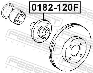 FEBEST Wheel Hub (0182-120F)