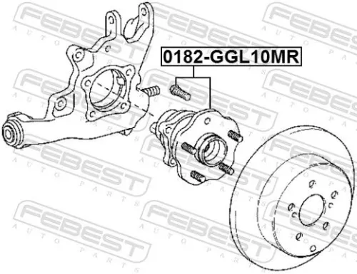 FEBEST Wheel Hub (0182-GGL10MR)