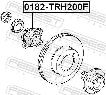 FEBEST Wheel Hub (0182-TRH200F)
