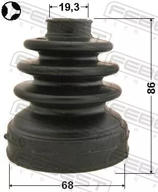 FEBEST Bellow, drive shaft (0215-E11ATT)