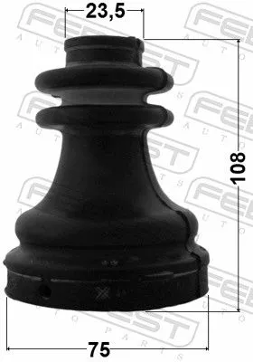 FEBEST Bellow, drive shaft (0215-G15RAATT)
