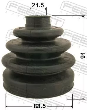 FEBEST Bellow, drive shaft (0217-R20)