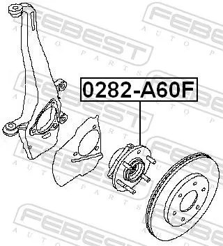 FEBEST Wheel Hub (0282-A60F)