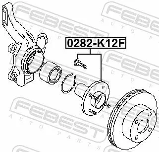 FEBEST Wheel Hub (0282-K12F)