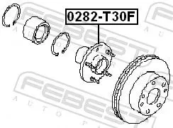 FEBEST Wheel Hub (0282-T30F)