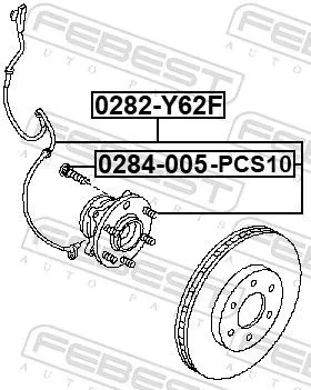 FEBEST Wheel Hub (0282-Y62F)