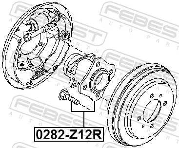 FEBEST Wheel Hub (0282-Z12R)