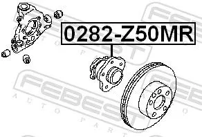 FEBEST Wheel Hub (0282-Z50MR)
