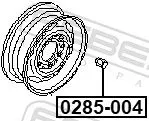 FEBEST Wheel Nut (0285-004)