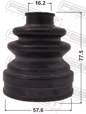 FEBEST Bellow, drive shaft (0317-121)