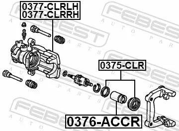 FEBEST Brake Caliper (0377-CLRLH)