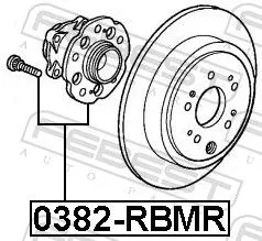 FEBEST Wheel Hub (0382-RBMR)