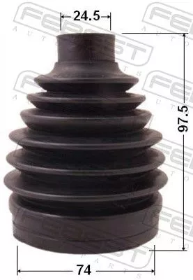 FEBEST Bellow, drive shaft (0417P-CY2)