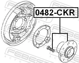 FEBEST Wheel Hub (0482-CKR)