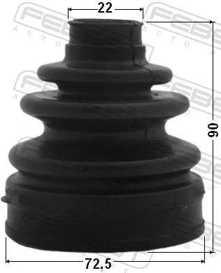 FEBEST Bellow, drive shaft (0515-BL)