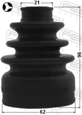 FEBEST Bellow, drive shaft (0515-M2T)