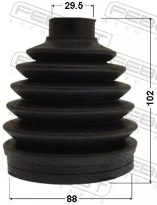 FEBEST Bellow, drive shaft (0517P-BT50)