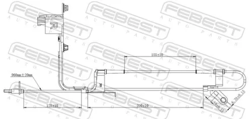 FEBEST Sensor, wheel speed (05606-002)