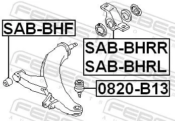 FEBEST Ball Joint (0820-B13)