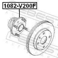 FEBEST Wheel Hub (1082-V200F)
