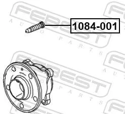 FEBEST Wheel Stud (1084-001)