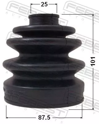 FEBEST Bellow Kit, drive shaft (1217-011)