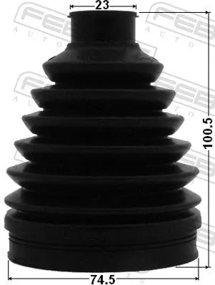 FEBEST Bellow, drive shaft (1217P-SOL2WD)