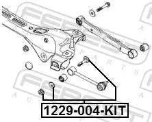 FEBEST Camber Correction Screw (1229-004-KIT)
