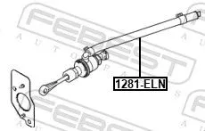 FEBEST Master Cylinder, clutch (1281-ELN)
