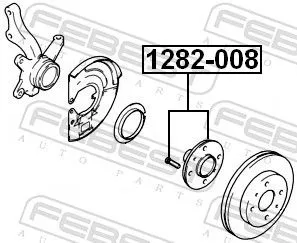 FEBEST Wheel Hub (1282-008)