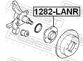 FEBEST Wheel Hub (1282-LANR)