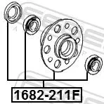 FEBEST Wheel Hub (1682-211F)