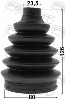 FEBEST Bellow Kit, drive shaft (1817-ASJ)