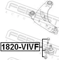 FEBEST Ball Joint (1820-VIVF)