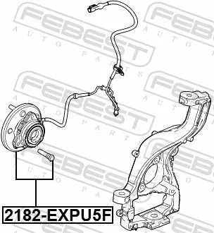 FEBEST Wheel Hub (2182-EXPU5F)