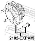 FEBEST Wheel Hub (2182-EXPVM)